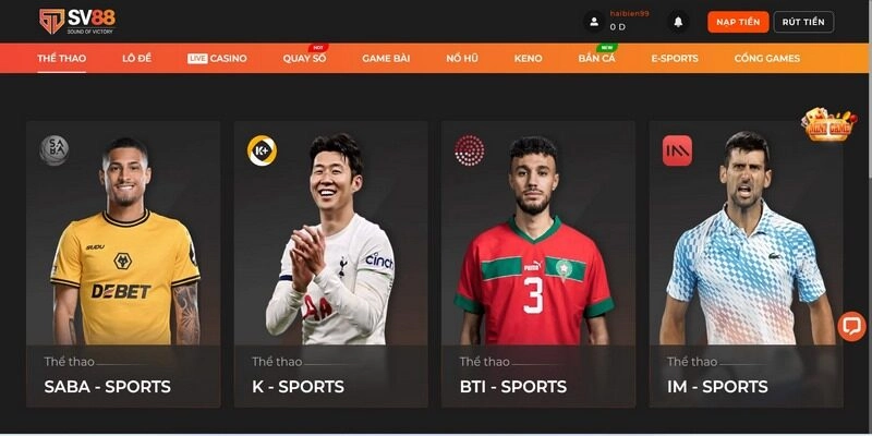 Saba Sports – Nhà phát hành hàng đầu thu hút nhiều dân chơi